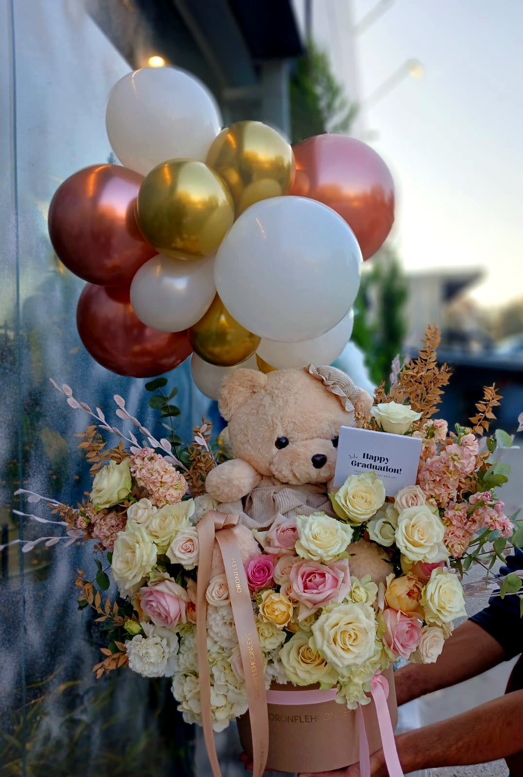 TEDDY FLORAL BOX