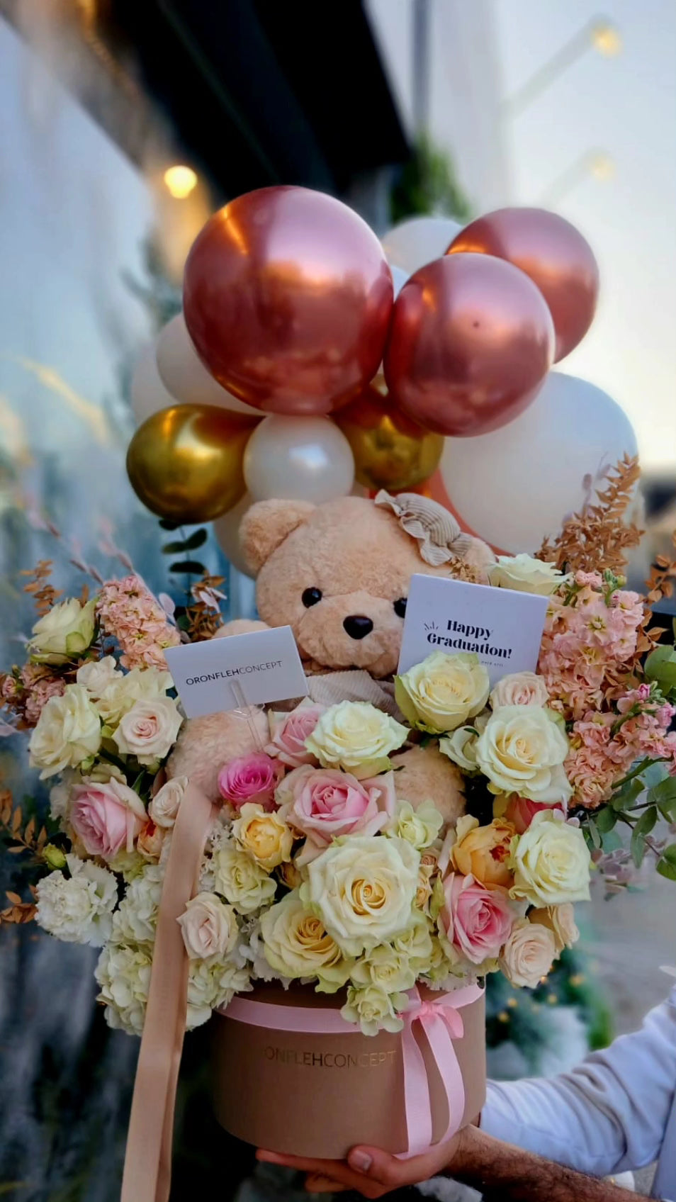 TEDDY FLORAL BOX