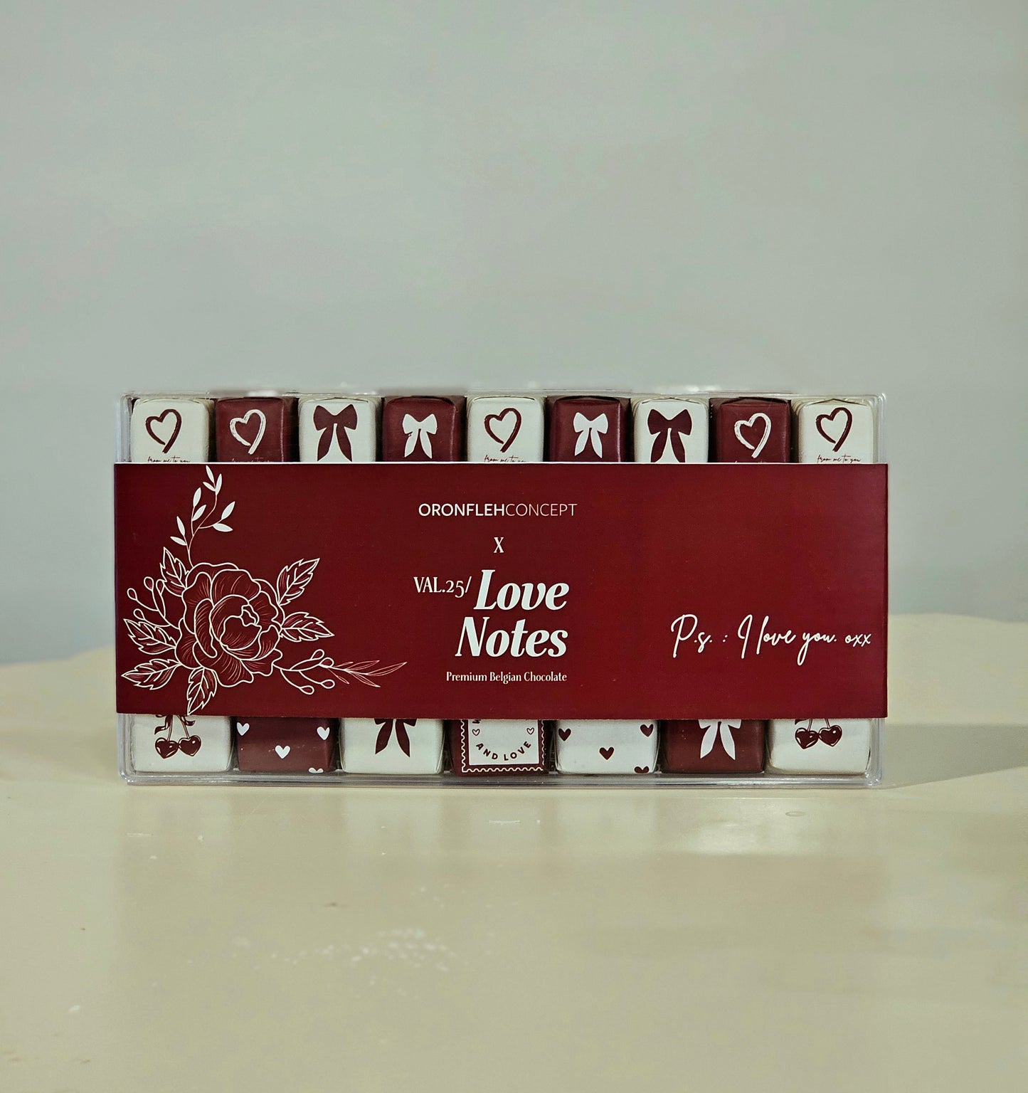 THE LOVE NOTE PREMIUM BELGIUM CHOCOLATE