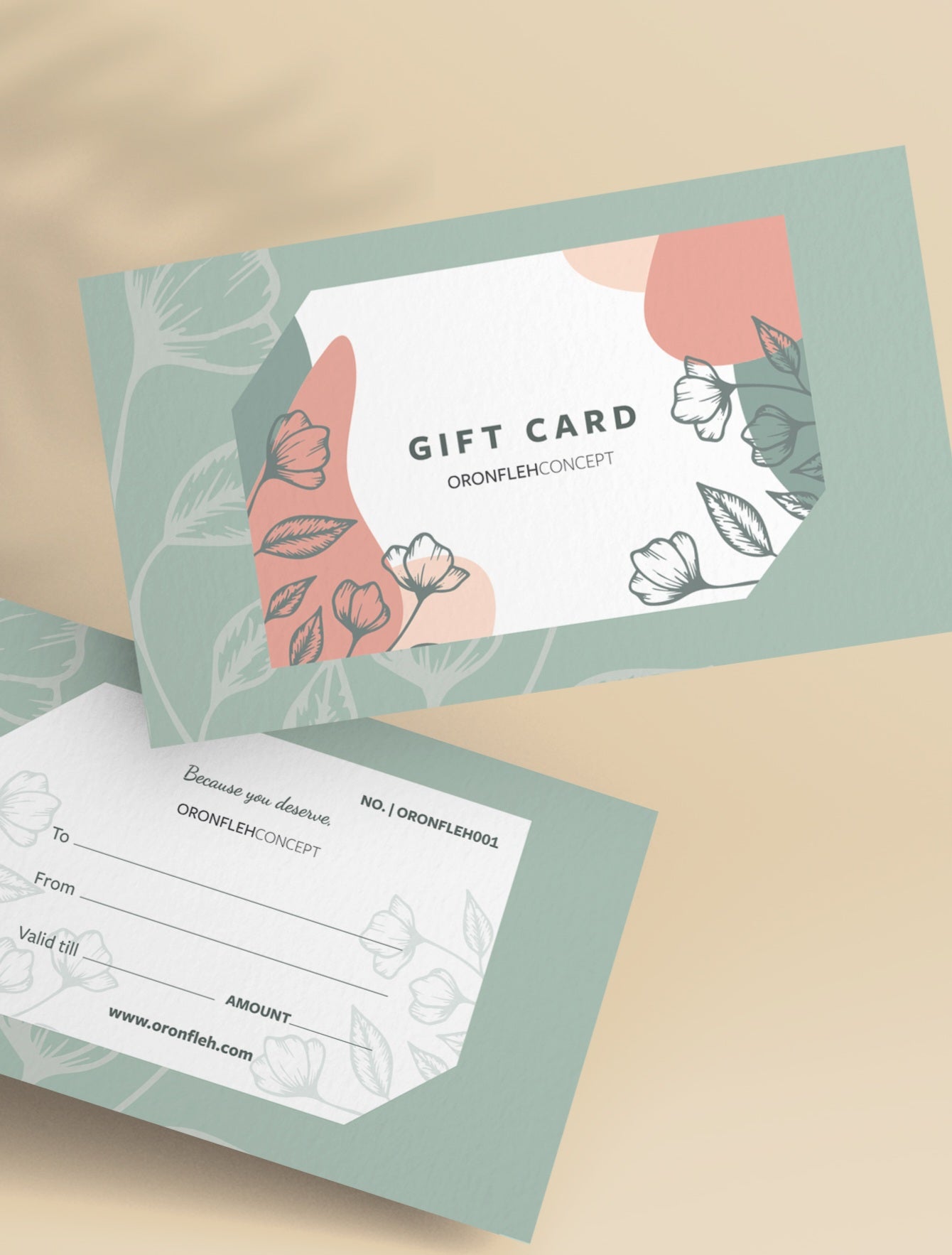 ORONFLEH CONCEPT GIFT CARD